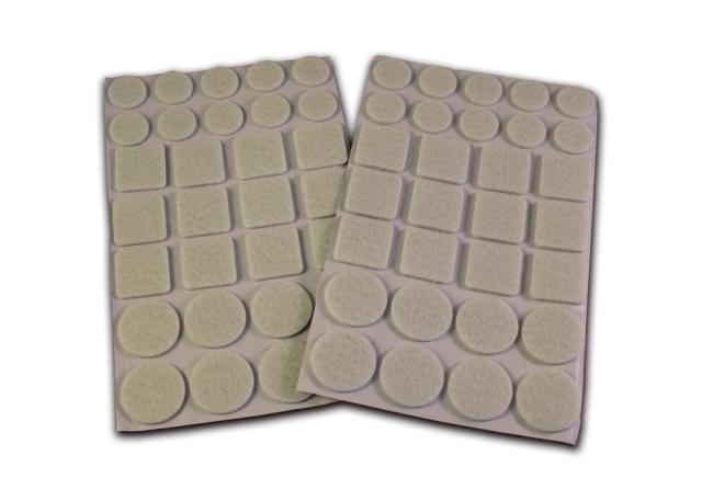 MILLEX 60 STK FILTDUPPER - ASSORTERET - HVID