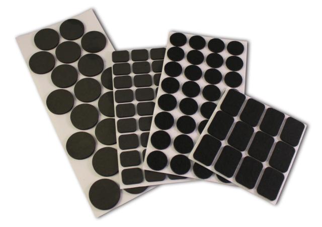 MILLEX 100 STK FILTDUPPER - ASSORTERET - SORT