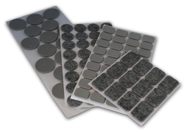 MILLEX 100 STK FILTDUPPER - ASSORTERET - GRÅ