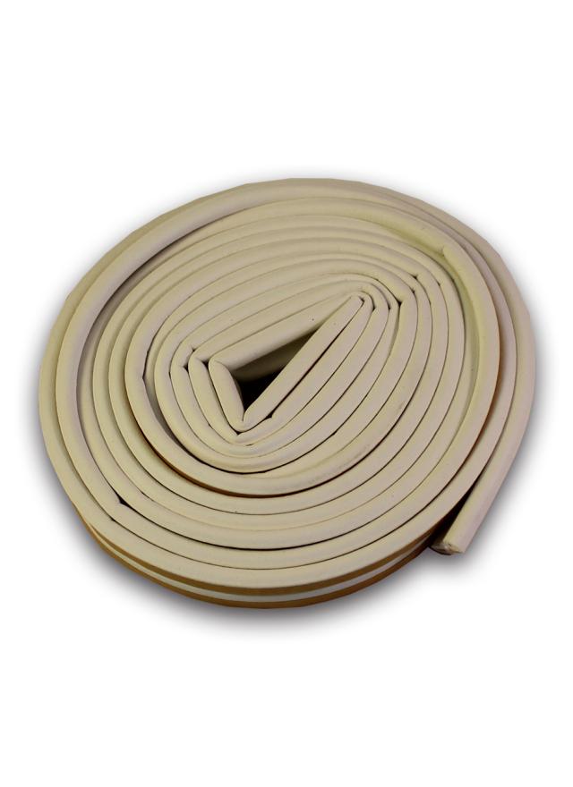 MILLEX TÆTNINGSLISTE - 6 M / 9 X 5,5 MM - CREME HVID