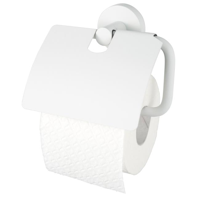 HACEKA KOSMOS WHITE TOILETRULLEHOLDER M/COVER