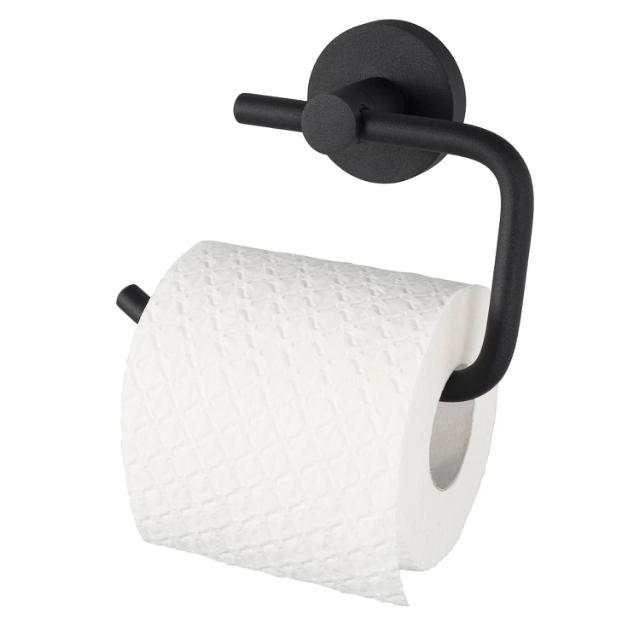 HACEKA KOSMOS MAT BLACK TOILETRULLEHOLDER
