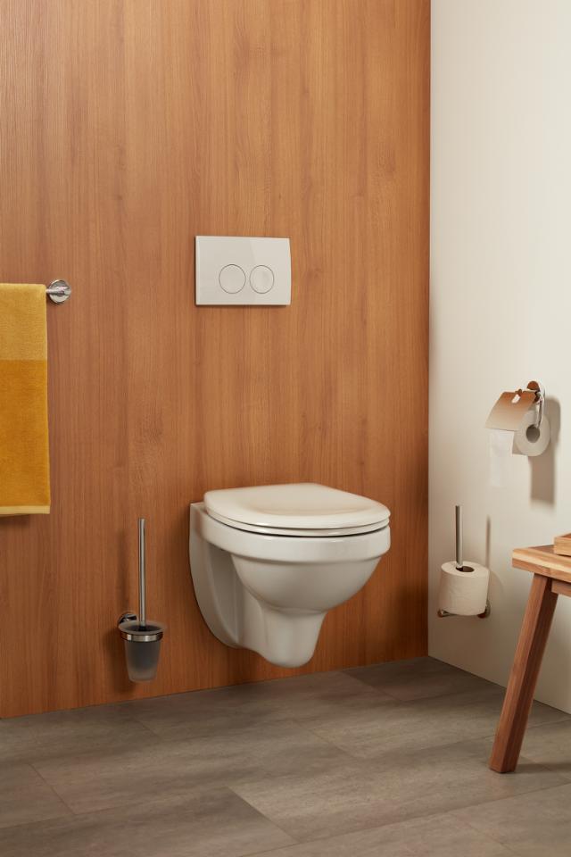 HACEKA KOSMOS CHROME TOILETBØRSTE - GLAS