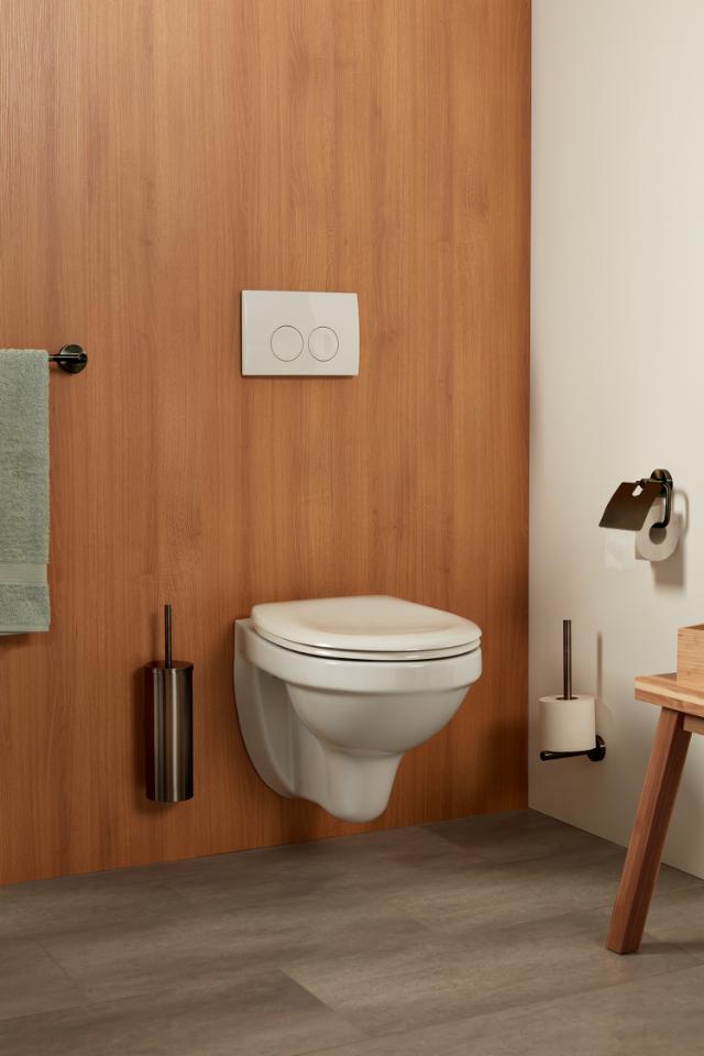HACEKA KOSMOS GRAPHITE TOILETRULLEHOLDER