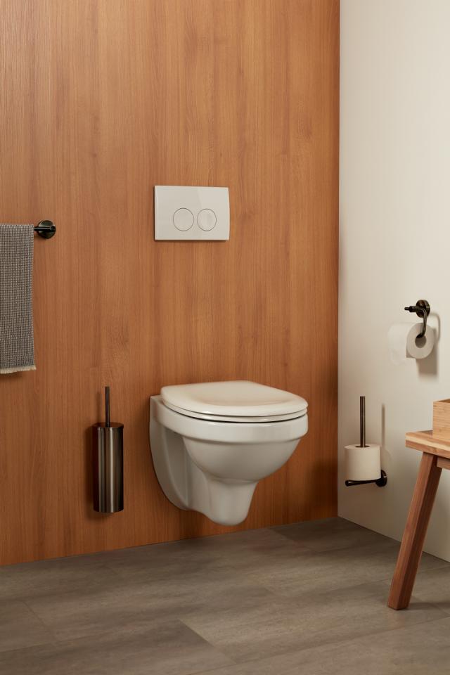 HACEKA KOSMOS GRAPHITE TOILETRULLEHOLDER