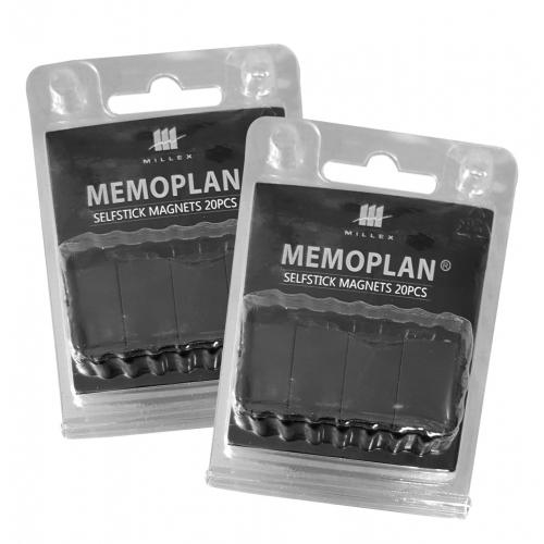 MILLEX MAGNET GØR-DET-SELV 20 STK - SORT
