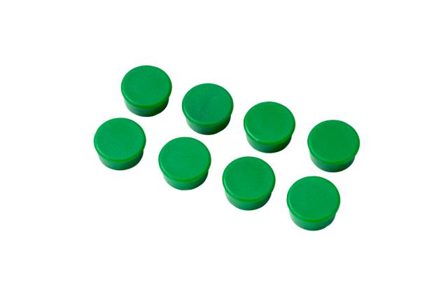 MILLEX MAGNET 8 STK - Ø15 MM - GRØN