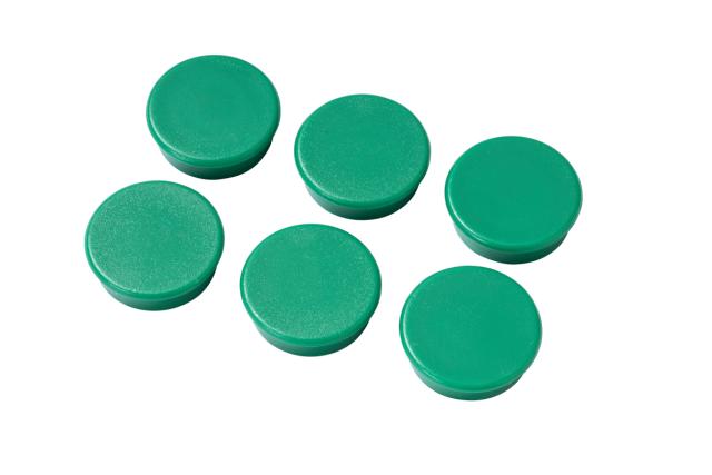 MILLEX MAGNET 6 STK - 25 MM - GRØN