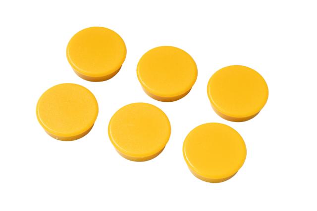 MILLEX MAGNET 6 STK - 25 MM - GUL