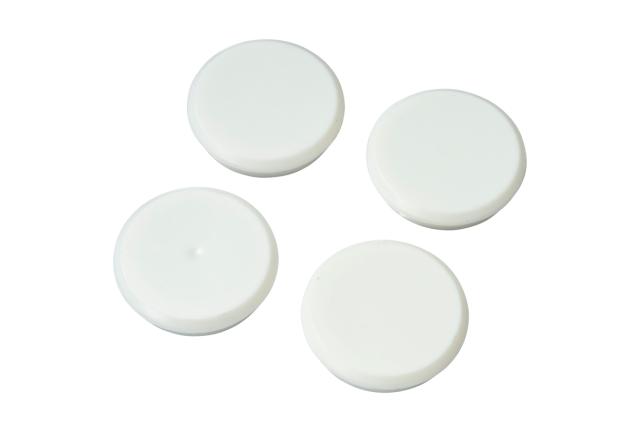 MILLEX MAGNET 4 STK - Ø30 MM - HVID