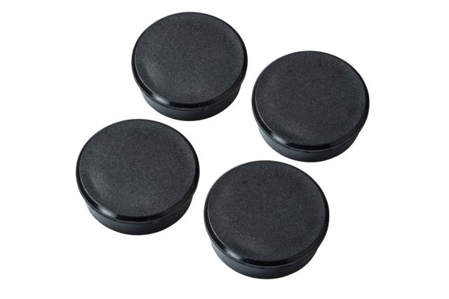 MILLEX MAGNET 4 STK - Ø30 MM - SORT