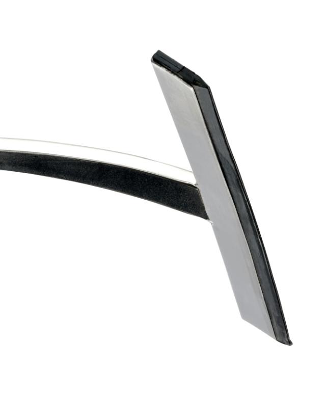 WENKO BOSA BADSKRABER I RUSTFRIT STÅL - MAT