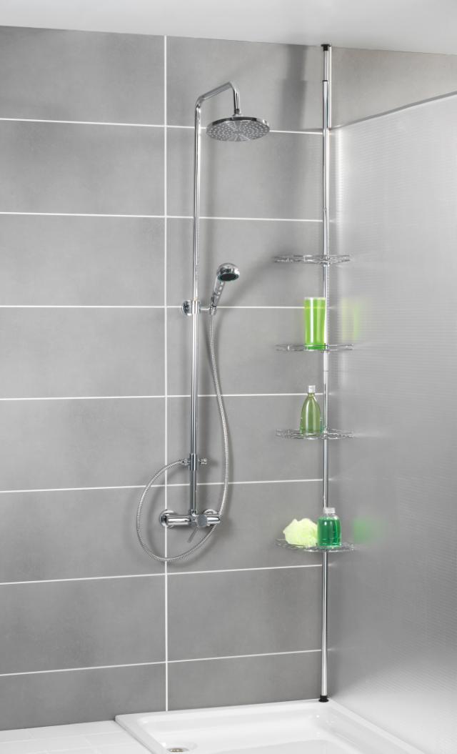 WENKO PREA TELESKOPSTANG - RUSTFRIT STÅL