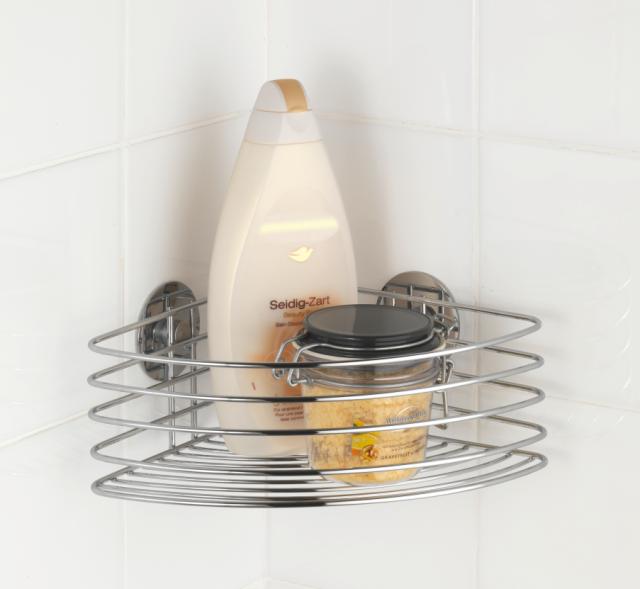 WENKO TURBOLOC HJØRNEHYLDE - KROM