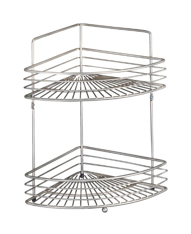 WENKO MILANO DOBBELT HJØRNEHYLDE (STOR) - BØRS