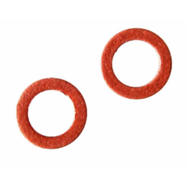 CORNAT FIBERRING - 1/2 - 2 STK - RØD