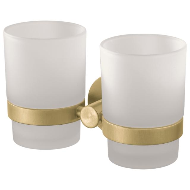 HACEKA KOSMOS BRUSHED GOLD DOBBELT KOPHOLDER