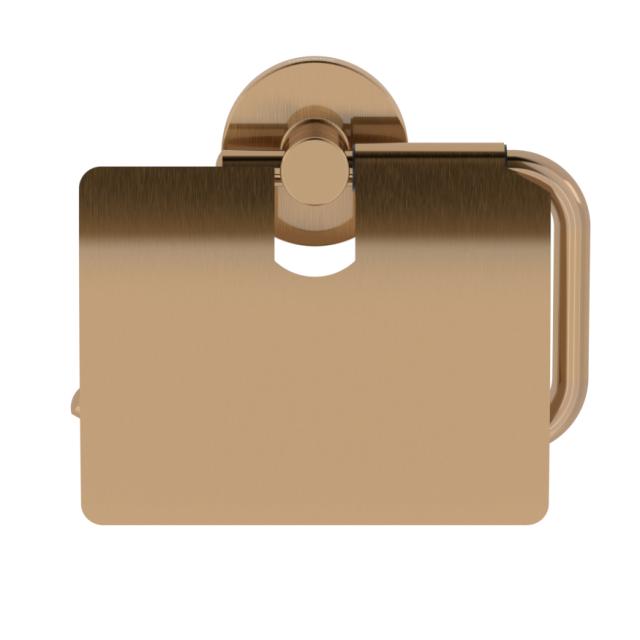 HACEKA KOSMOS BRUSHED COBBER TOILETPAPIRHOLDER MED LÅG