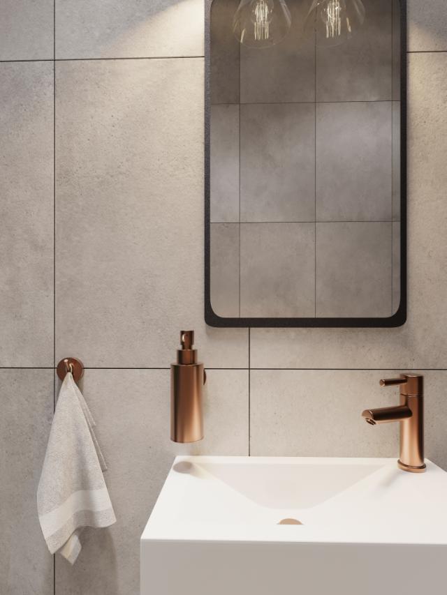 HACEKA KOSMOS BRUSHED COBBER SÆBEDISPENSER