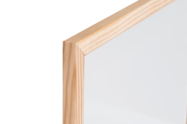 MILLEX KOMBI TAVLE - KORK/MAGNET M/ TRÆRAMME - KORK/HVID