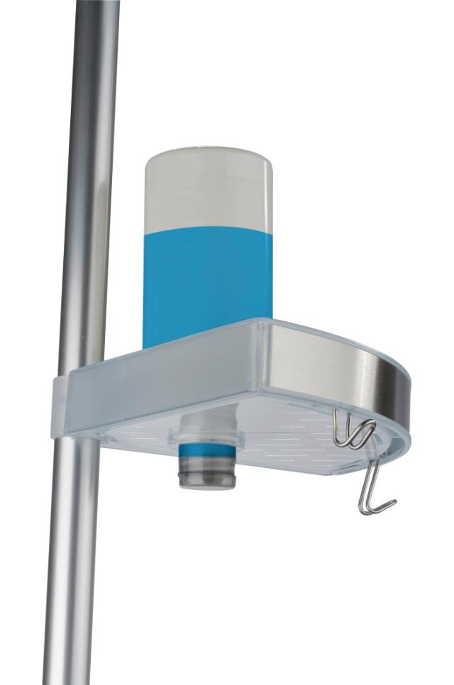 WENKO PREMIUM TELESKOP HJØRNEHYLDE - MAT KROM