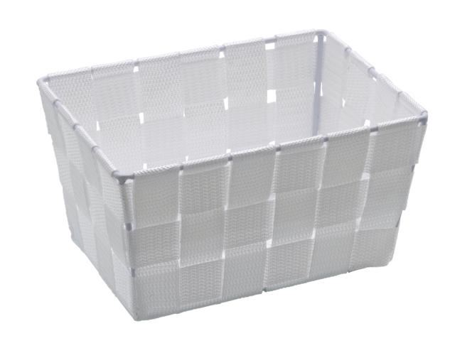 WENKO ADRIA MINI LANG KURV - HVID