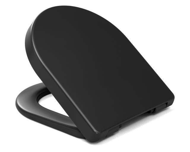 CEDO TOSCANA PREMIUM TOILETSÆDE -  MAT SORT