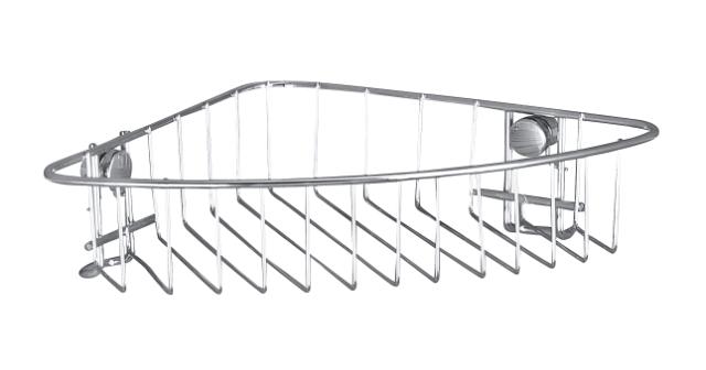 WENKO CLASSIC HJØRNEHYLDE - KROM