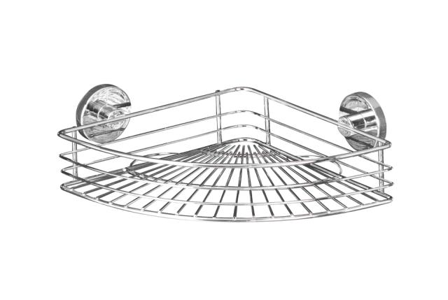 WENKO VACUUM-LOC ENKELT HJØRNEHYLDE