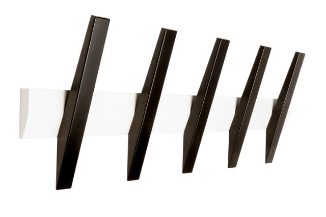 HOIGAARD TANGENT-5 KNAGERÆKKE - HVID/SORT