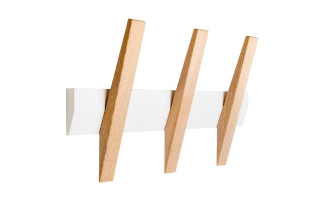 HOIGAARD TANGENT-3 KNAGERÆKKE - HVID/EG