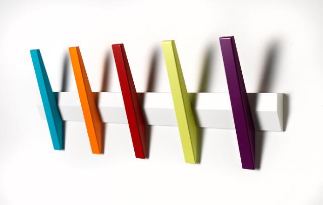 HOIGAARD TANGENT-5 KNAGERÆKKE - HVID/MULTI