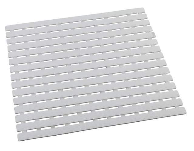 WENKO ARINOS BADEMÅTTE 54X54 CM - HVID