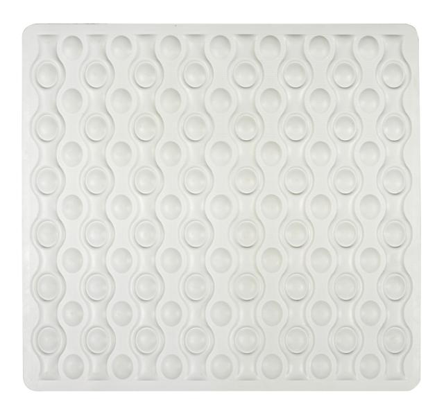 WENKO ROCHA BADEMÅTTE 52X54 CM - HVID