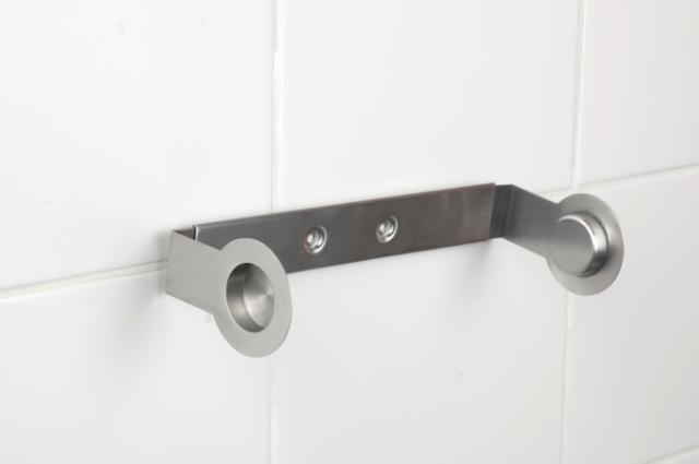 WENKO KØKKENRULLEHOLDER - RUST.FRIT STÅL