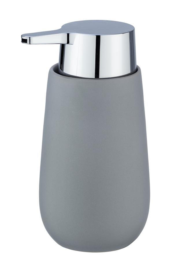 *WENKO BADI SÆBEDISPENSER - GRÅ, KERAMIK