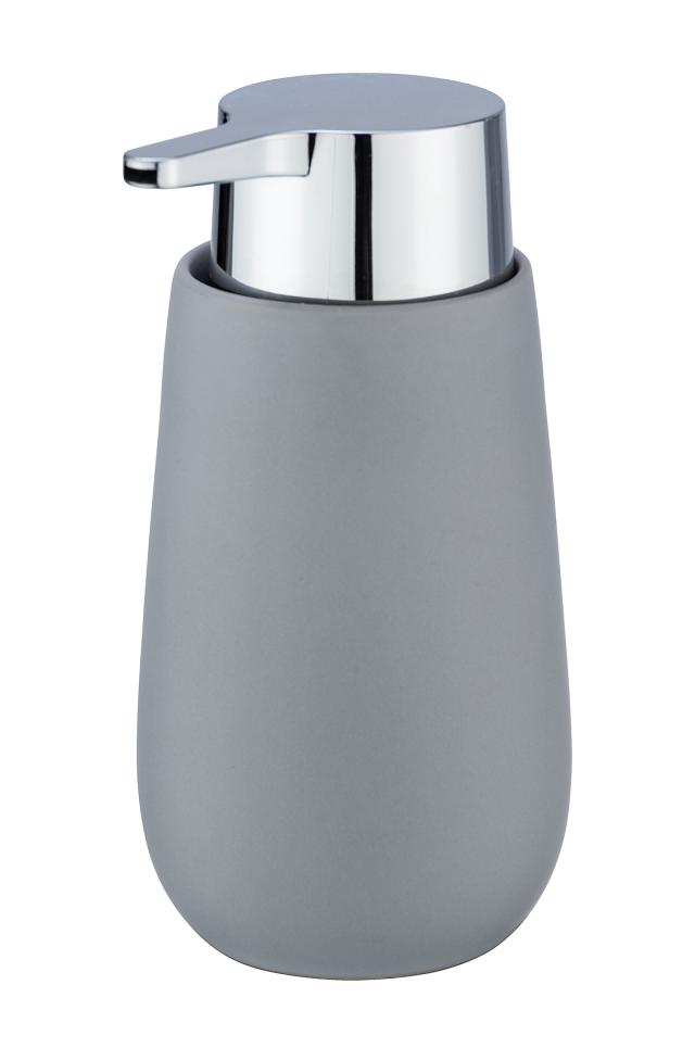 *WENKO BADI SÆBEDISPENSER - GRÅ, KERAMIK