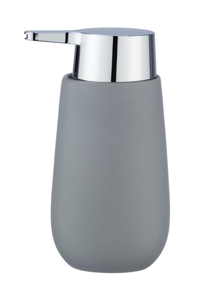 *WENKO BADI SÆBEDISPENSER - GRÅ, KERAMIK