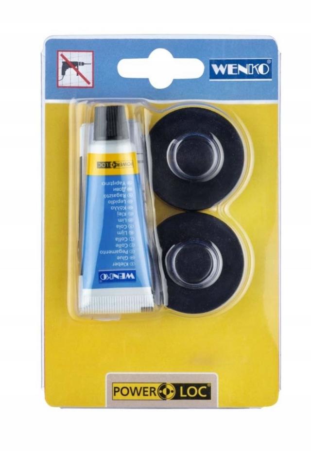 WENKO POWER-LOC ADAPTER BLACK PREMIUM/CLASSIC