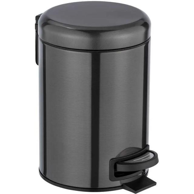 WENKO LEMAN PEDALSPAND 3 LTR - SORT METALLIC