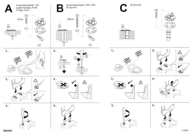 CEDO NORDICS PREMIUM TOILETSÆDE - HVID
