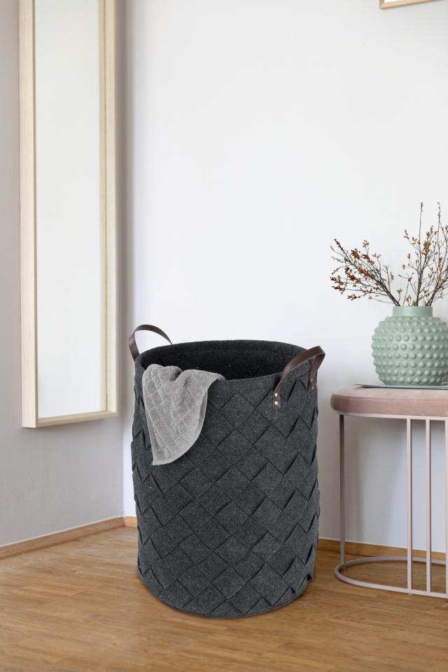 *WENKO VASKETØJSKURV TROVO ANTRACIT*