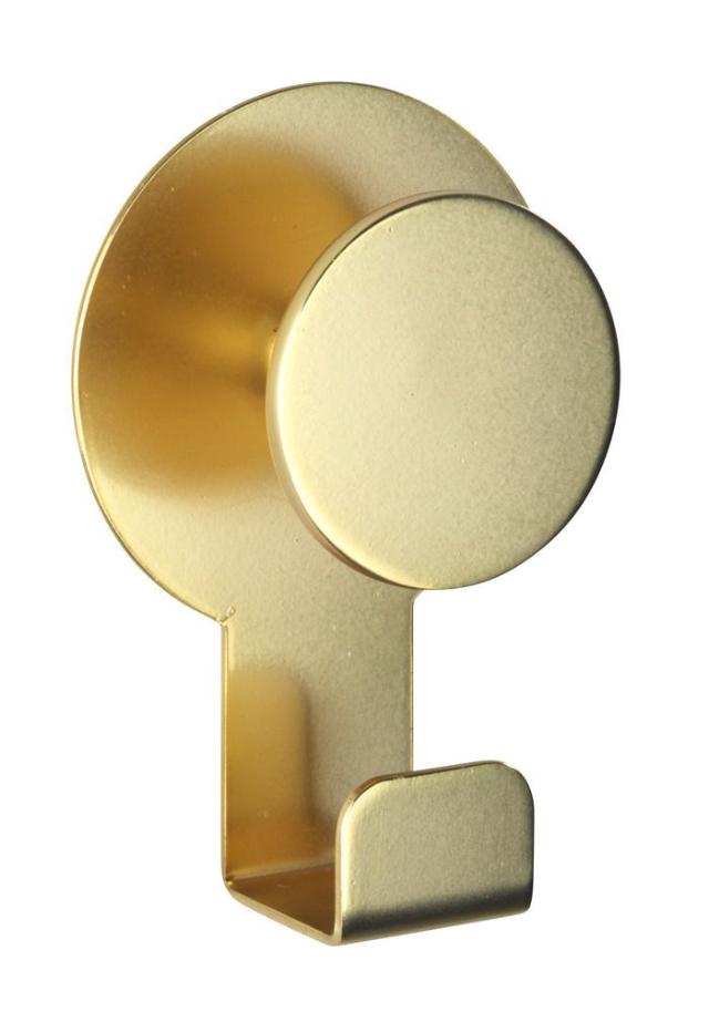 WENKO VÆG KROG RUSTFRI GULD, SORT
