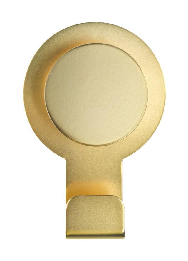WENKO VÆG KROG RUSTFRI GULD, SORT