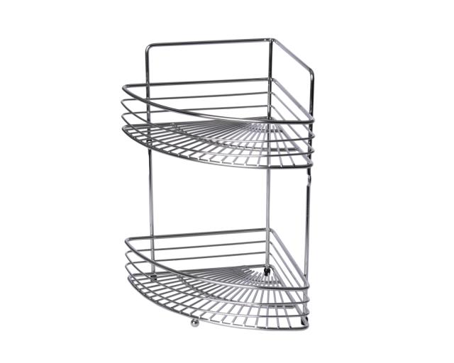 WENKO *MILANO DOBBELT HJØRNEHYLDE (STOR MODEL)