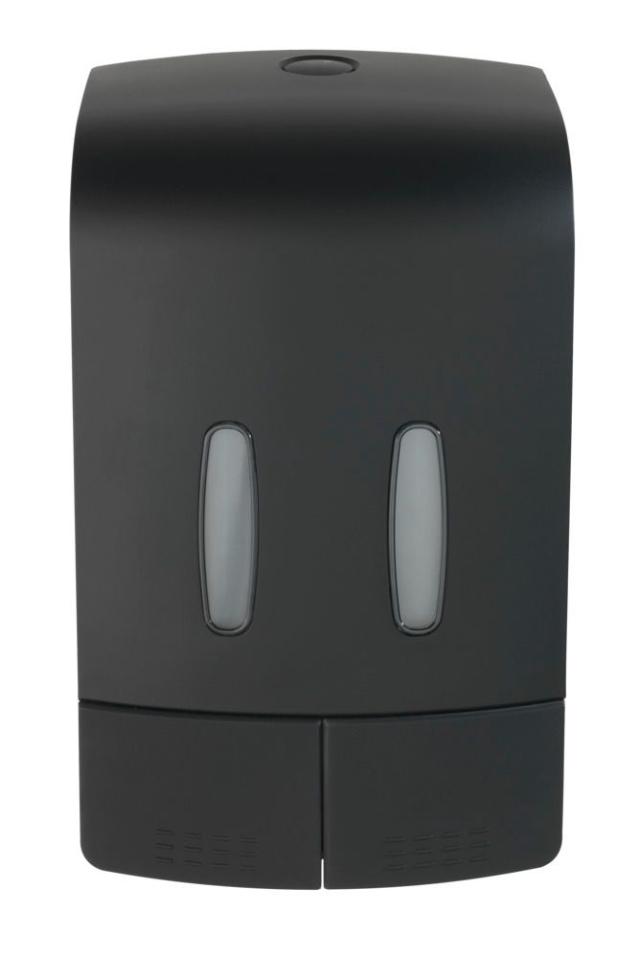 WENKO VÆGDISPENSER RANERA 2x480 ML SORT