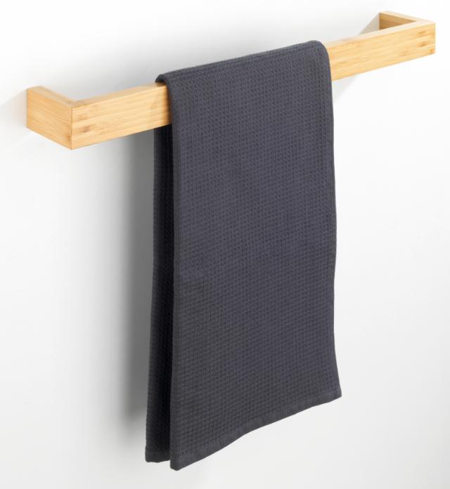 WENKO Håndklædeholder Bambus 60cm