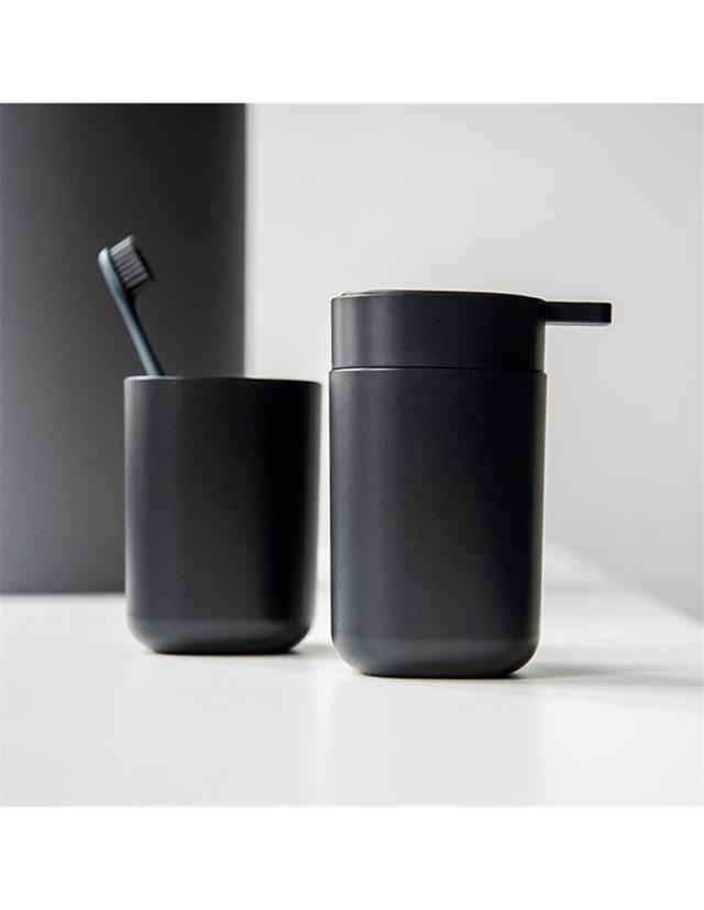 WENKO DAVOS SÆBEDISPENSER - MAT SORT