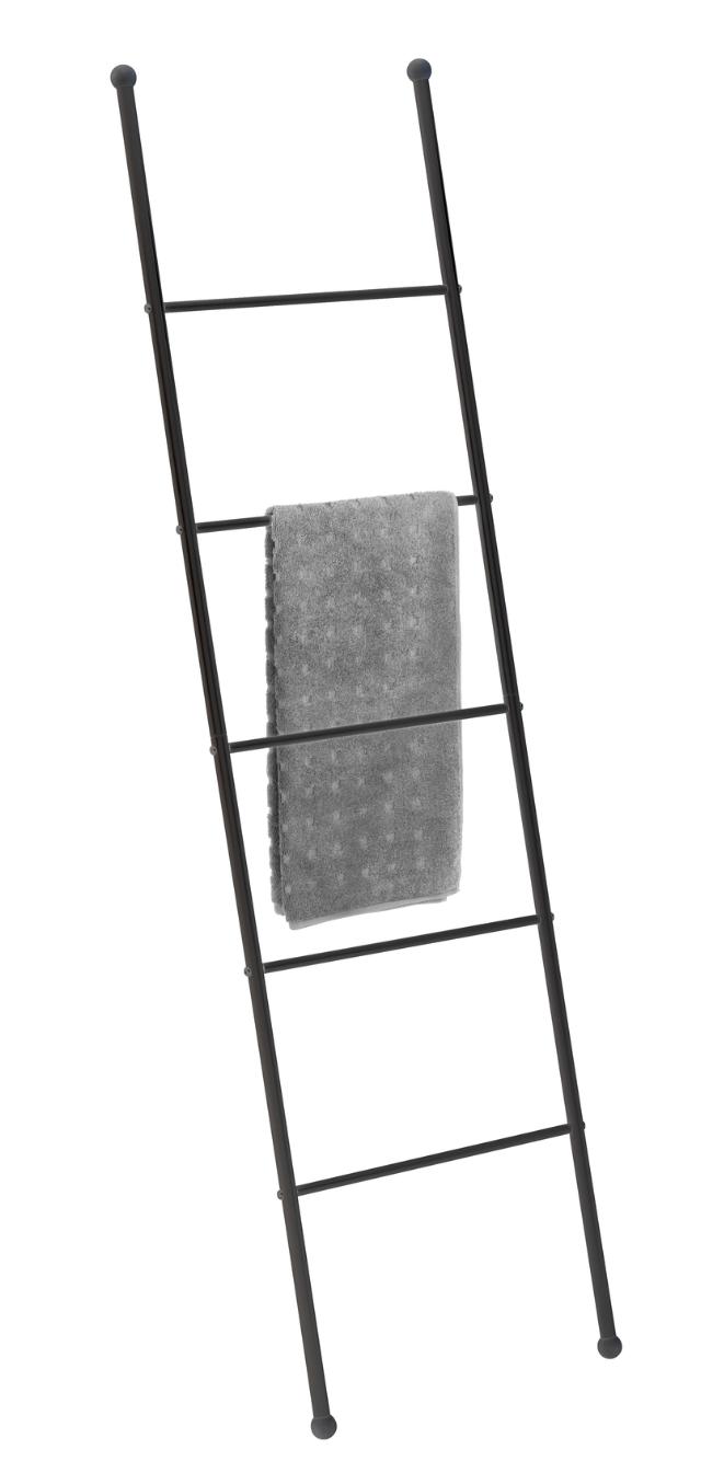 WENKO VIVA HÅNDKLÆDESTIGE - MAT SORT