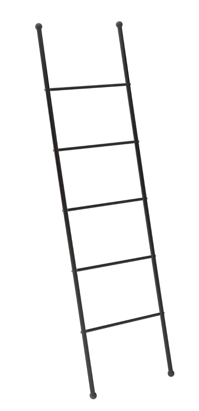 WENKO VIVA HÅNDKLÆDESTIGE - MAT SORT